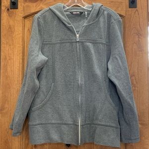Kirkland full zip, hooded sweater jacket